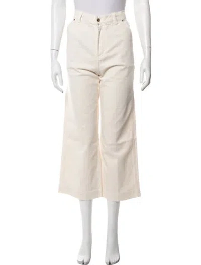 Pre-owned Ba&sh Wide Leg Pants W/ Tags In Neutrals