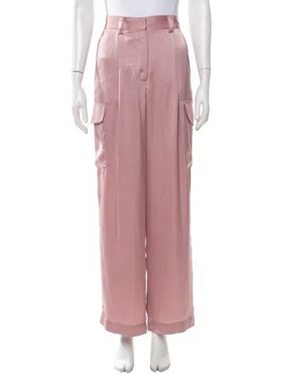 Pre-owned Ba&sh Wide Leg Pants W/ Tags In Pink