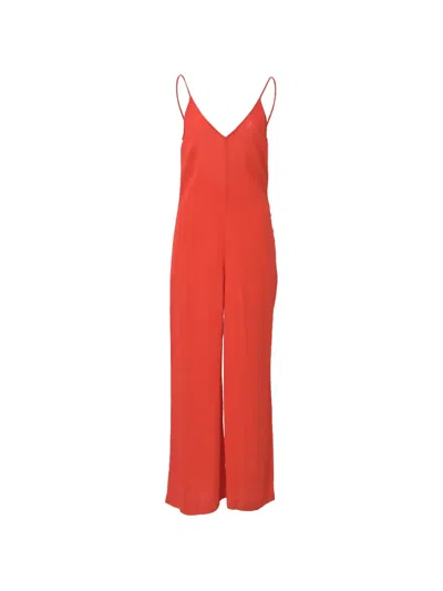 Pre-owned Ba&sh Wide-leg Jumpsuit In Orange