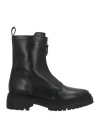 Ba&sh Ba & Sh Woman Ankle Boots Black Size 8 Leather In Black