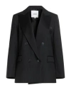 Ba&sh Ba & Sh Woman Blazer Black Size 3 Polyester, Wool, Viscose In Black