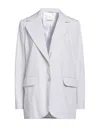 Ba&sh Ba & Sh Woman Blazer Lilac Size 3 Cotton In Purple