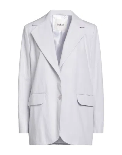 Ba&sh Ba & Sh Woman Blazer Lilac Size 3 Cotton In Purple