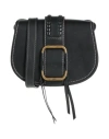 Ba&sh Ba & Sh Woman Cross-body Bag Black Size - Calfskin In Black