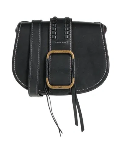 Ba&sh Ba & Sh Woman Cross-body Bag Black Size - Calfskin