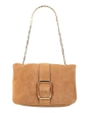 Ba&sh Ba & Sh Woman Cross-body Bag Camel Size - Calfskin, Lambskin In Brown