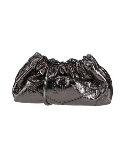 Ba&sh Ba & Sh Woman Cross-body Bag Silver Size - Leather