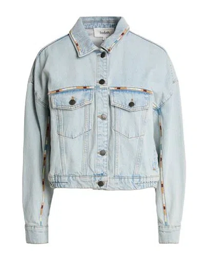 Ba&sh Ba & Sh Woman Denim Outerwear Blue Size 3 Cotton