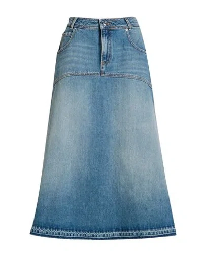Ba&sh Ba & Sh Woman Denim Skirt Blue Size 4 Cotton