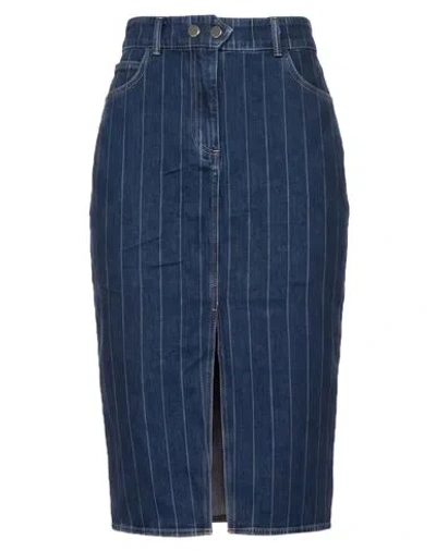 Ba&sh Ba & Sh Woman Denim Skirt Blue Size 6 Cotton