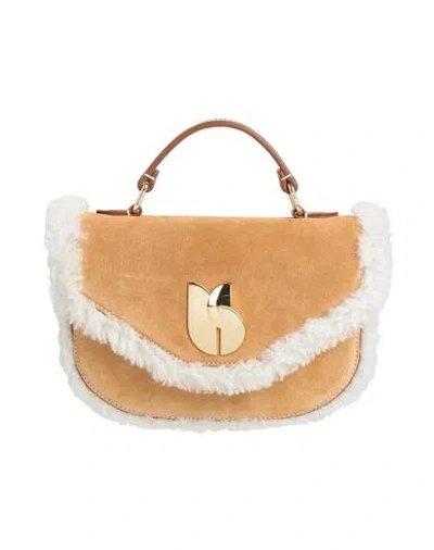 Ba&sh Ba & Sh Woman Handbag Camel Size - Lambskin In Beige