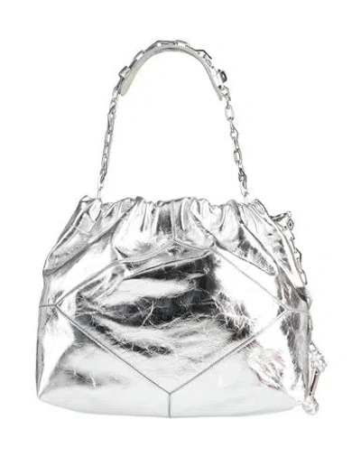 Ba&sh Ba & Sh Woman Handbag Silver Size - Leather