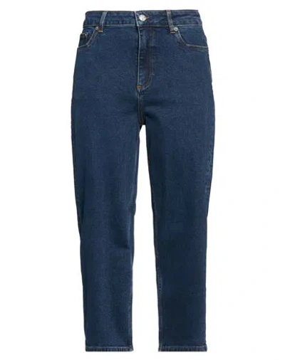 Ba&sh Ba & Sh Woman Jeans Blue Size 10 Organic Cotton, Elastane