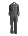 Ba&sh Ba & Sh Woman Jumpsuit Grey Size 0 Cotton, Linen In Gray