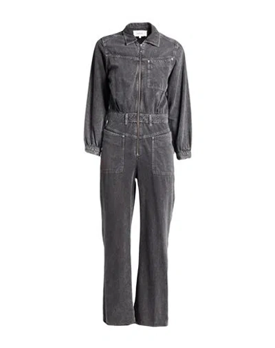 Ba&sh Ba & Sh Woman Jumpsuit Grey Size 0 Cotton, Linen In Gray