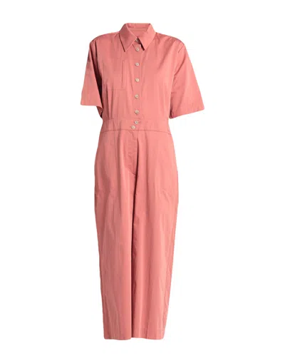 Ba&sh Ba & Sh Woman Jumpsuit Salmon Pink Size 3 Cotton