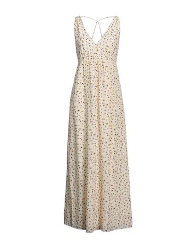 Ba&sh Ba & Sh Woman Maxi Dress Ivory Size 1 Cotton, Viscose In White