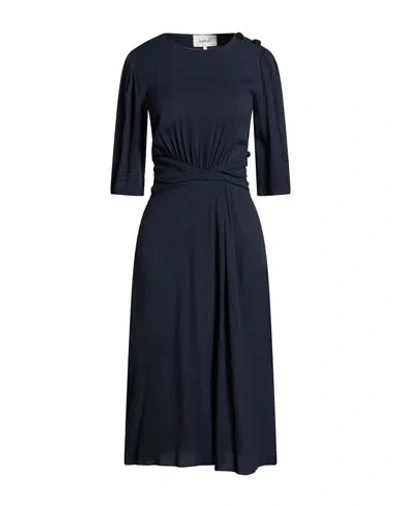 Ba&sh Ba & Sh Woman Midi Dress Midnight Blue Size 0 Viscose