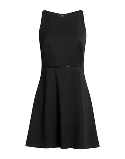 Ba&sh Ba & Sh Woman Mini Dress Black Size 1 Polyester, Viscose, Elastane