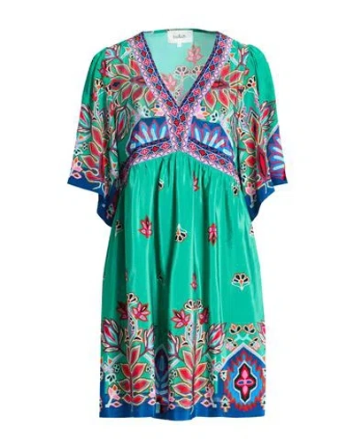 Ba&sh Ba & Sh Woman Mini Dress Emerald Green Size 3 Viscose