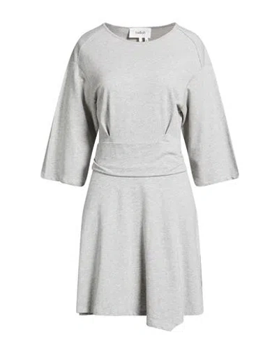 Ba&sh Ba & Sh Woman Mini Dress Light Grey Size 3 Cotton In Gray