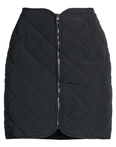 Ba&sh Ba & Sh Woman Mini Skirt Black Size 1 Polyamide, Polyester, Polypropylene