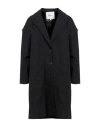 Ba&sh Ba & Sh Woman Overcoat & Trench Coat Black Size 2 Cotton, Viscose In Black