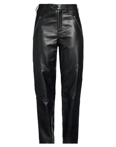 Ba&sh Ba & Sh Woman Pants Black Size 8 Lambskin