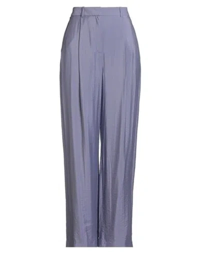 BA&SH BA & SH WOMAN PANTS LILAC SIZE 1 VISCOSE, POLYAMIDE