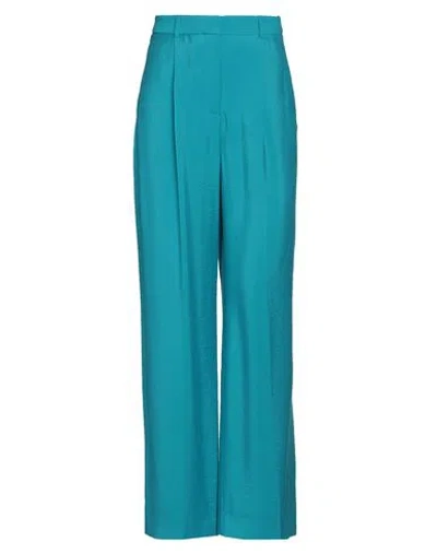 Ba&sh Ba & Sh Woman Pants Turquoise Size 0 Viscose, Polyamide In Blue