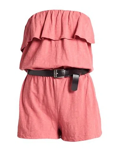 Ba&sh Ba & Sh Woman Playsuit Pink Size 2 Cotton In Multi
