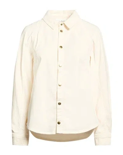 Ba&sh Ba & Sh Woman Shirt Cream Size 2 Cotton, Elastane In Neutral