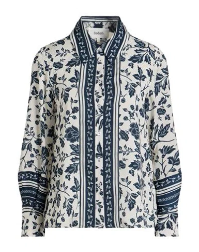 Ba&sh Ba & Sh Woman Shirt Midnight Blue Size 0 Polyester