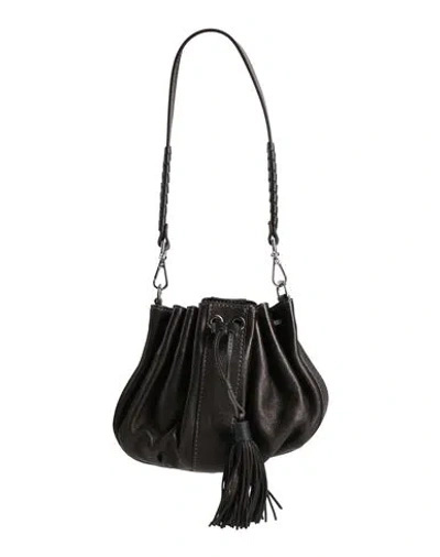 Ba&sh Ba & Sh Woman Shoulder Bag Black Size - Calfskin
