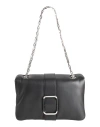 Ba&sh Ba & Sh Woman Shoulder Bag Black Size - Lambskin In Black
