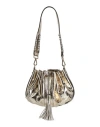 Ba&sh Ba & Sh Woman Shoulder Bag Gold Size - Calfskin In Gold
