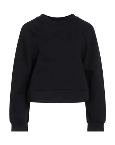 Ba&sh Ba & Sh Woman Sweatshirt Black Size 1 Cotton, Polyester