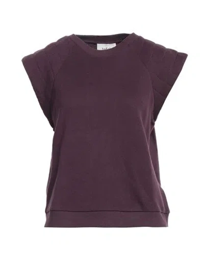 Ba&sh Ba & Sh Woman Sweatshirt Plum Size 1 Cotton, Elastane