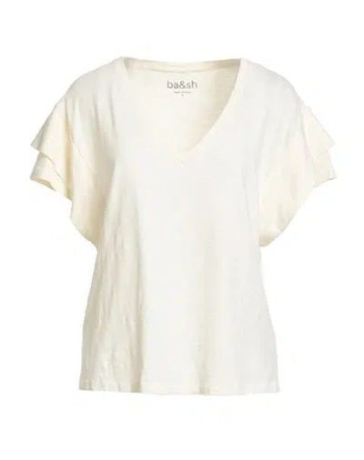 Ba&sh Ba & Sh Woman T-shirt Ivory Size 2 Cotton In Neutral