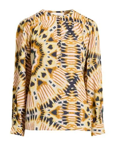Ba&sh Ba & Sh Woman Top Beige Size 0 Viscose In Multi