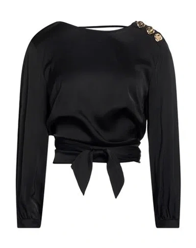 Ba&sh Ba & Sh Woman Top Black Size 1 Viscose