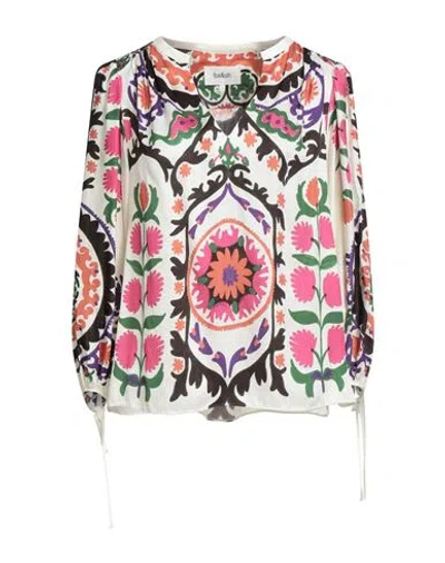 Ba&sh Ba & Sh Woman Top White Size 2 Viscose In Multi