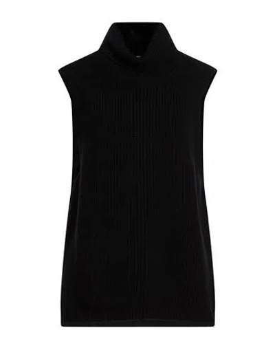 Ba&sh Ba & Sh Woman Turtleneck Black Size 2 Wool, Cashmere
