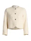 Ba&sh Alfie Buttoned Jacket In Neutral