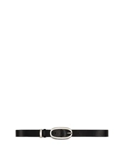 Ba&sh Ba & Sh Women's Bastian Leather Belt In Black