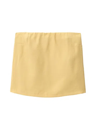 Ba&sh Women's Deborah Bustier Top In Gold