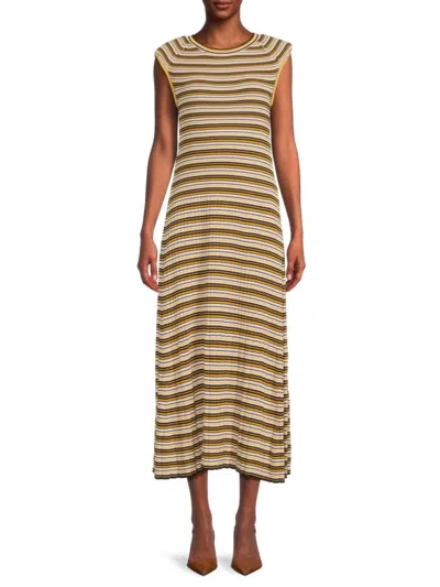 Ba&sh Essie Sweaterdress In Brown