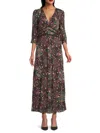 Ba&sh Women's Fazia Mixed Print A-line Maxi Dress In Multi