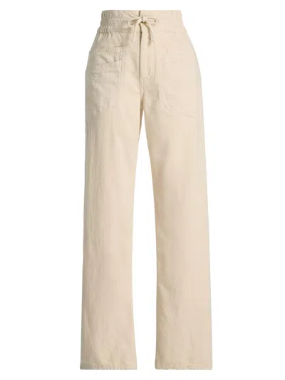 Ba&sh Women's Fima Drawstring Pants In Sand
