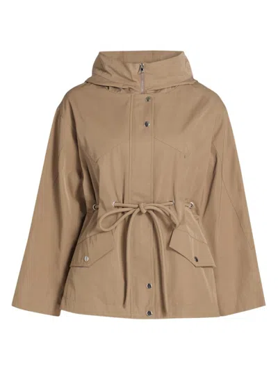 Ba&sh Women's Ilio Mini Trench Coat In Brown